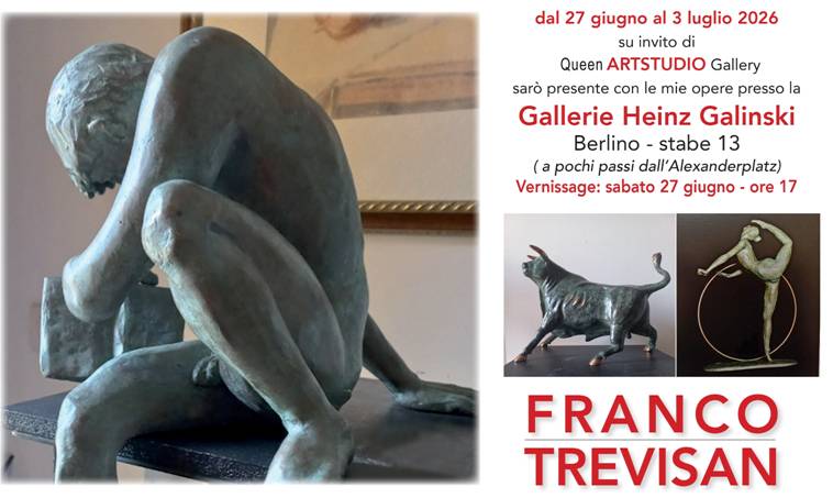 Franco Trevisan espone alla Gallerie Heinz Galinski - Berlino